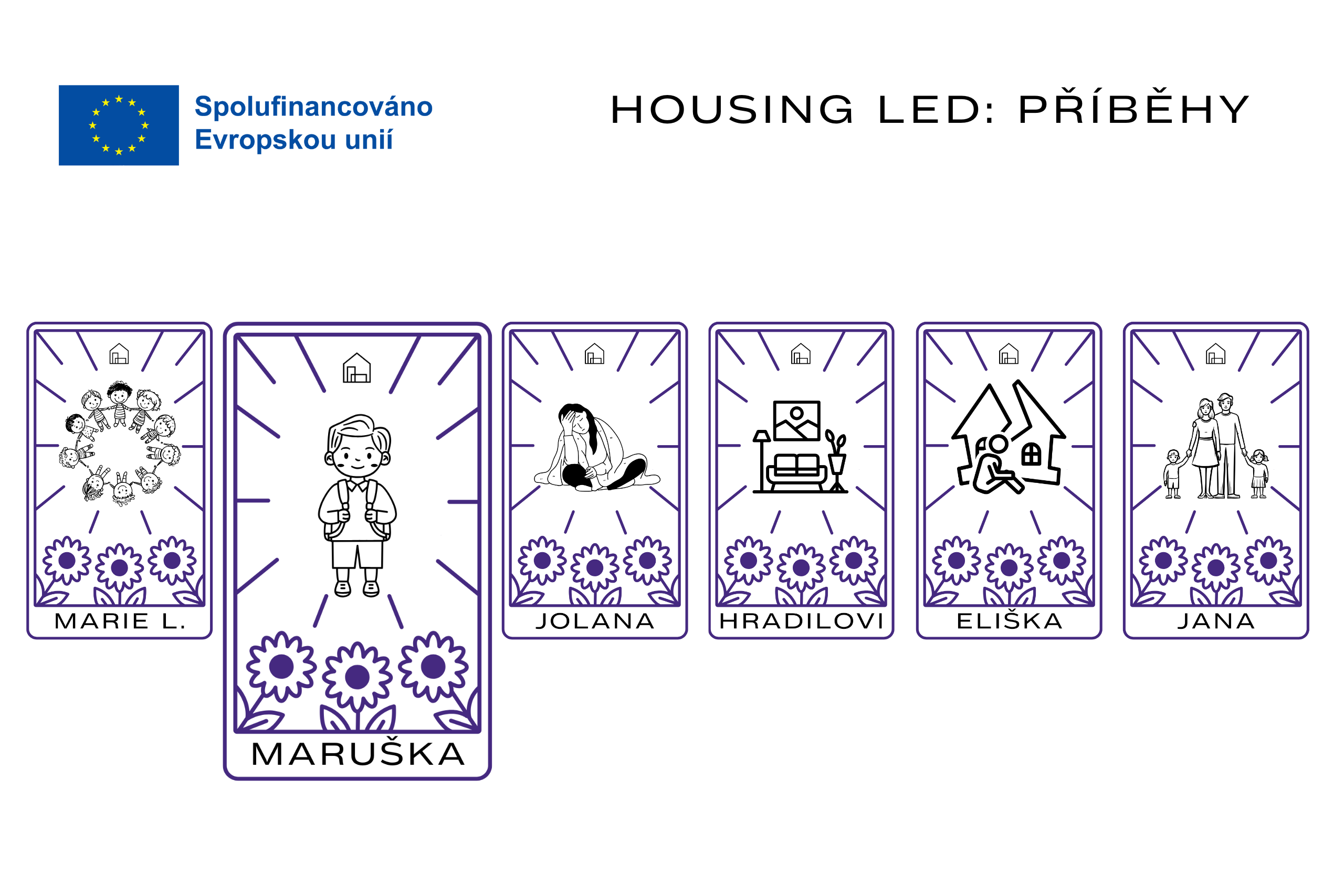 Projekt Housing Led muže být novým začátkem pro Paní Marušku a její děti